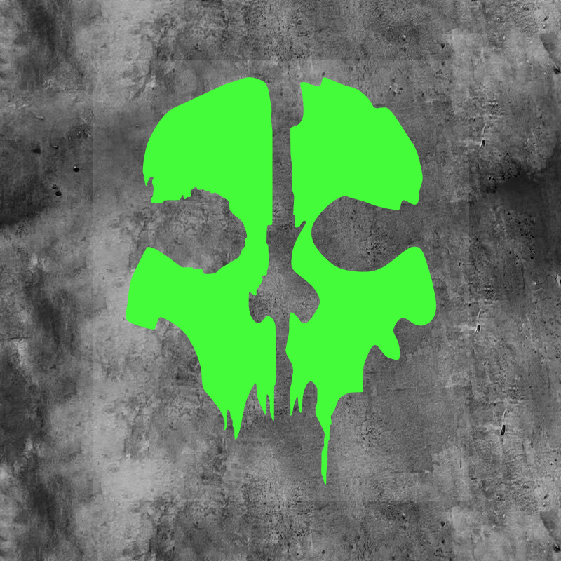 Skull Cap Helmet Liner - Crânio colorido adesivos da motocicleta motocross