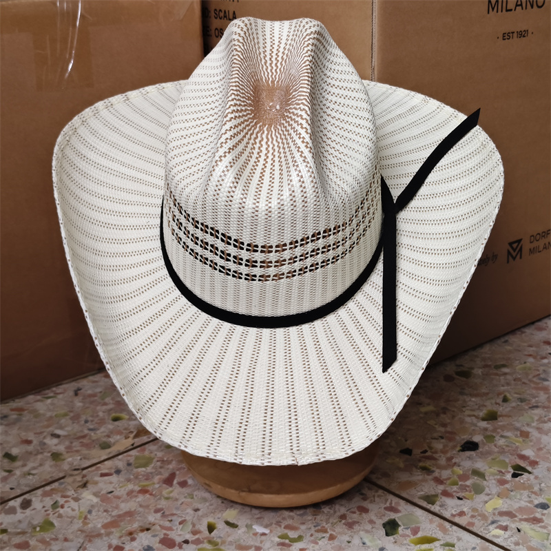 Cowboy Hat Straw - Chapéu de Cowboy Colorido com Aba