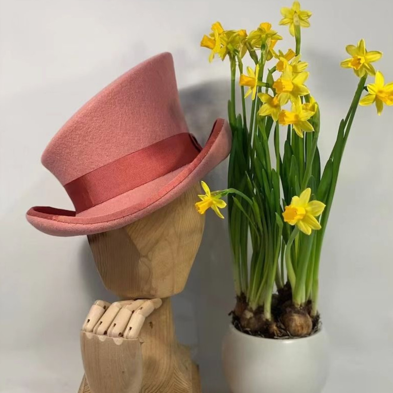 Fedora Hat Wool - Chapéu de Feltro de Lã com