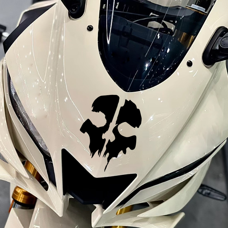 Crânio colorido adesivos da mo - Skull Cap Helmet Liner avaliação e preço