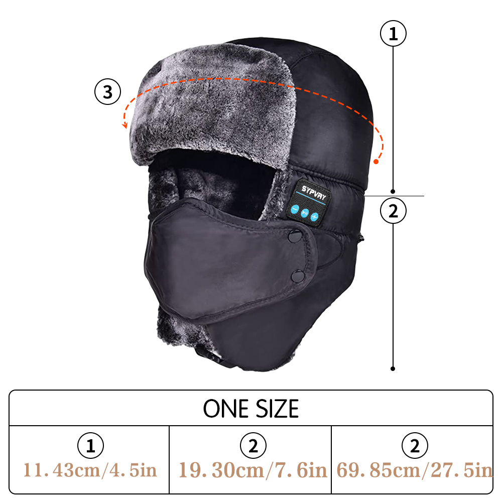 Gorro de Inverno para Homens e - Trapper Hat Ear Flap avaliação e preço