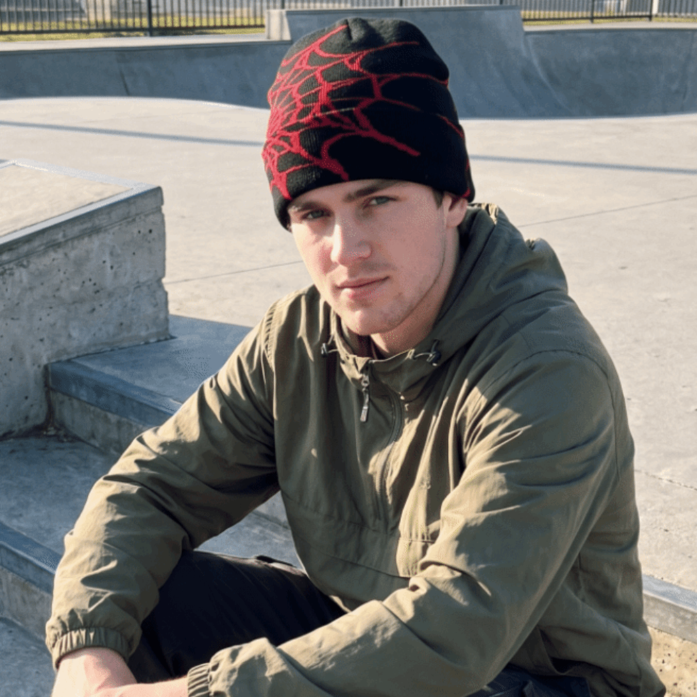 Gorros Vintage com Padrão de T - Beanie Cuffed Knit avaliação e preço