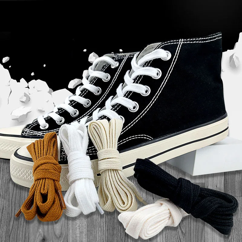 Novos cadarços planos de algod - Adidas Shoes Superstar avaliação e preço