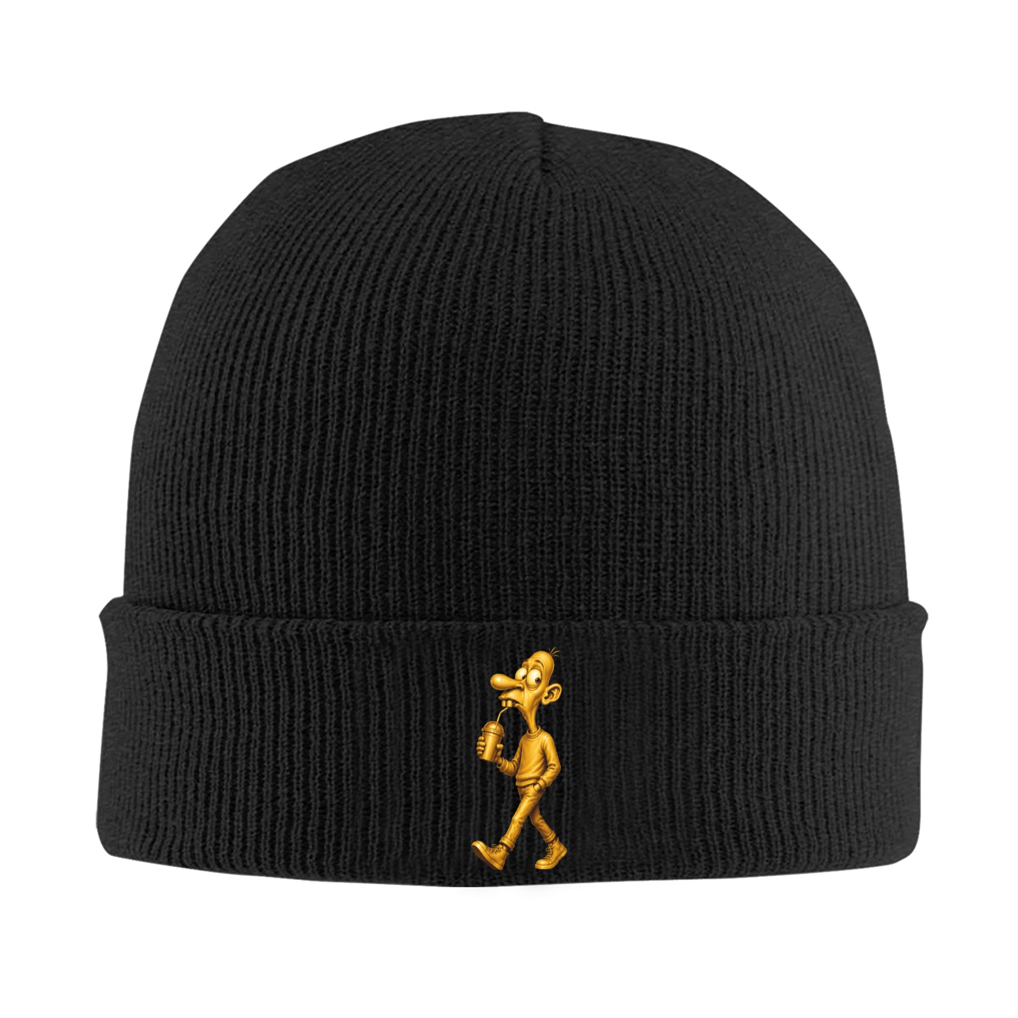 Gorro de Malha com Punho Golde - Beanie Cuffed Knit avaliação e preço