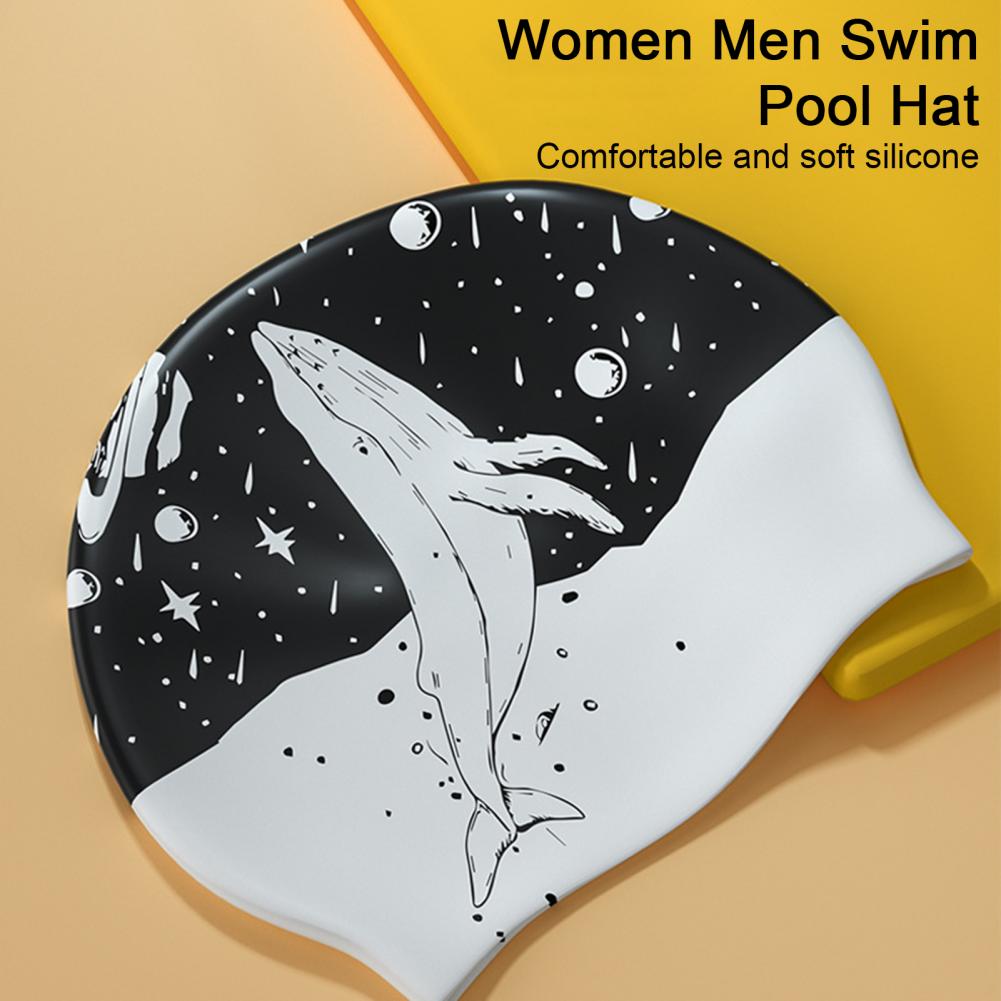 Touca de natação de silicone p - Swim Hat Silicone avaliação e preço