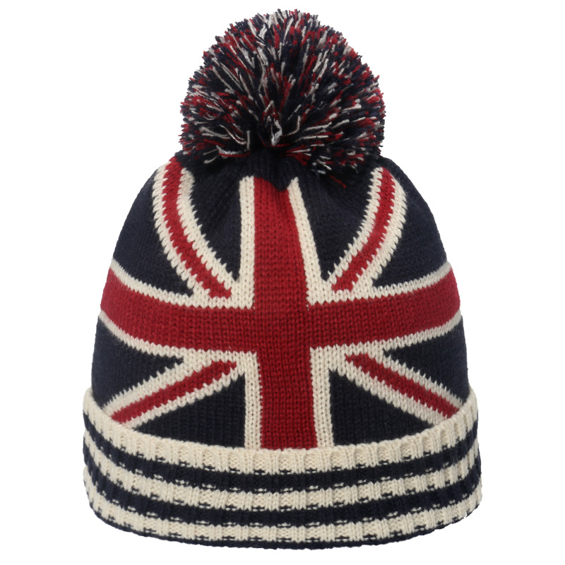 Gorro de Inverno Quente com De - Beanie Cuffed Knit avaliação e preço